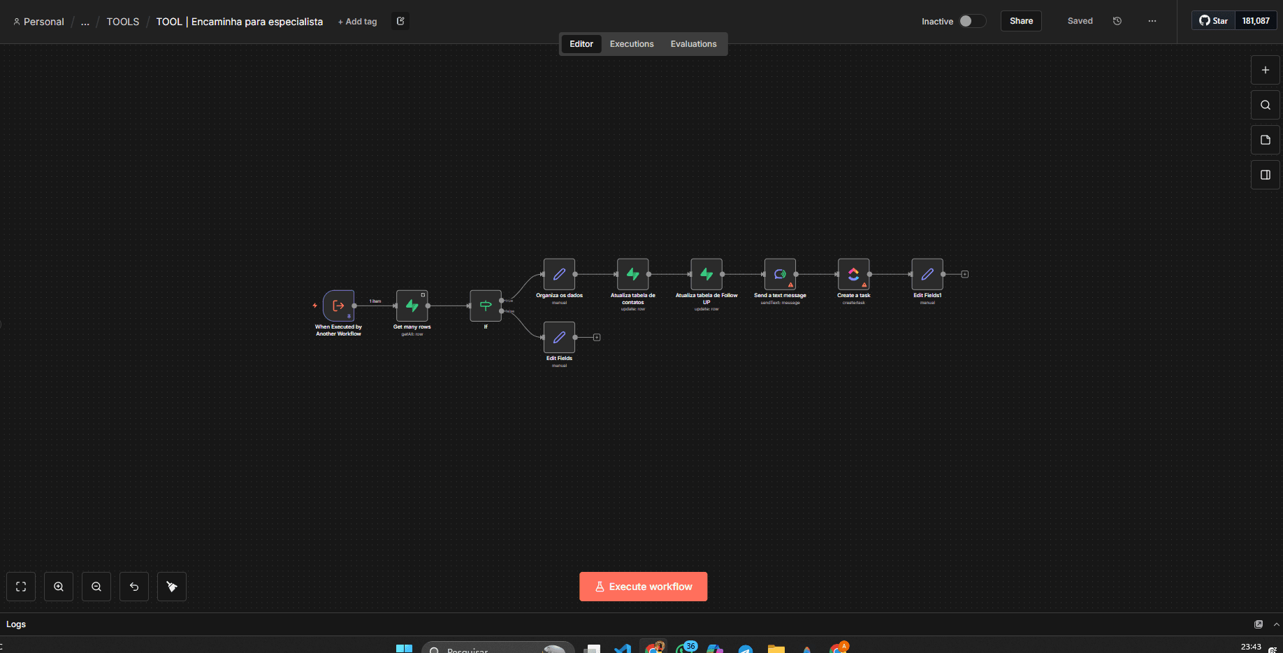 Tool de Transbordo Humano
